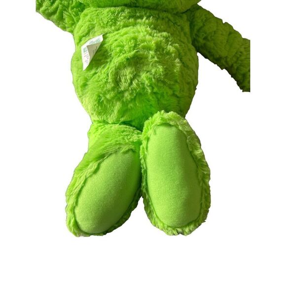 Fao Schwarz Toy's Green Sesame Street Hasbro Oscar the Grouch Action Figure 16” - Picture 6 of 10